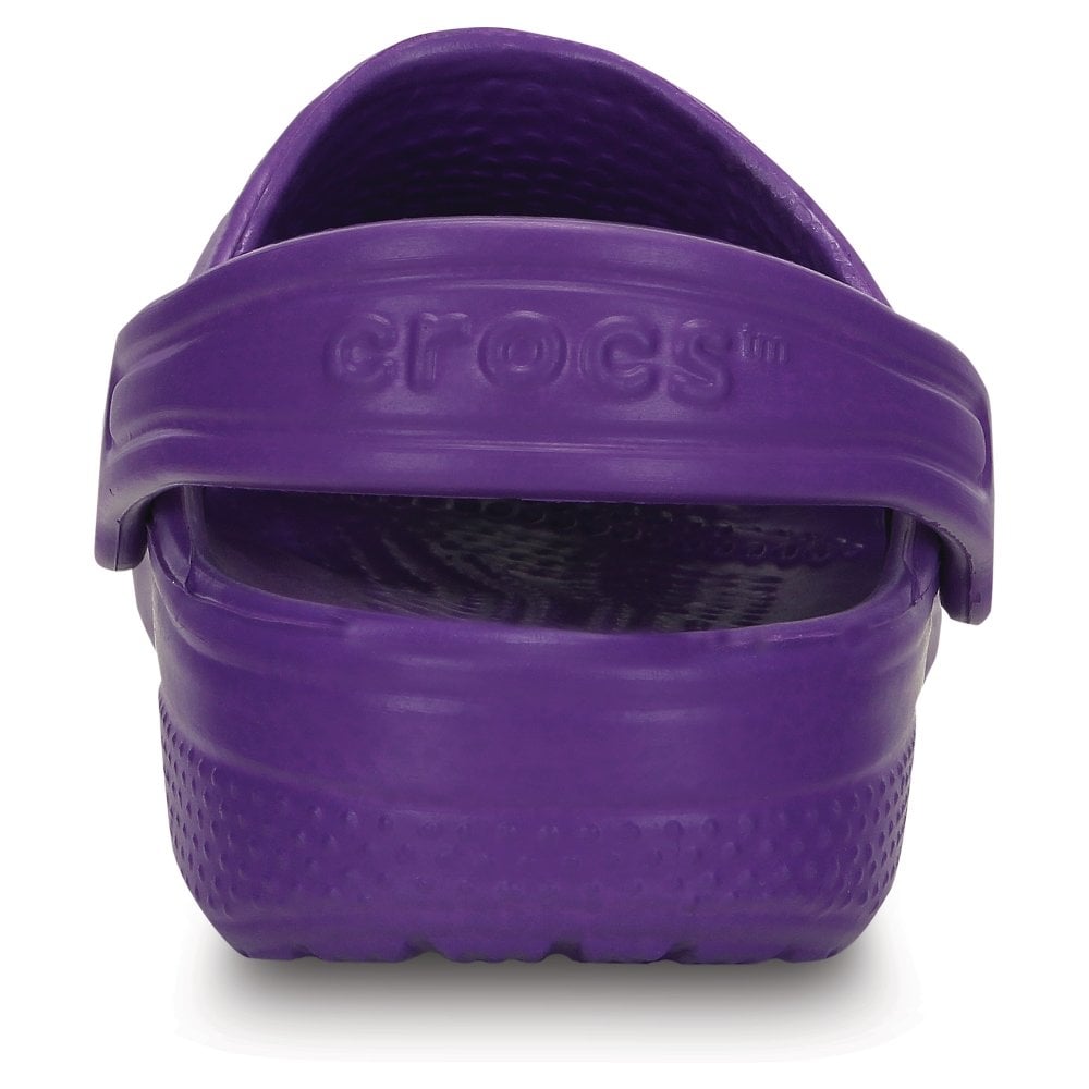 dark purple crocs
