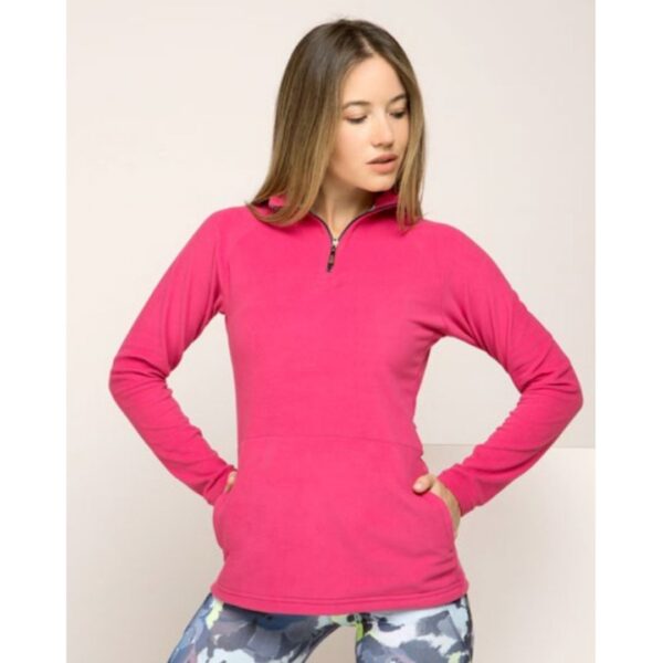 Buzo Micro Polar Darling con medio Cierre