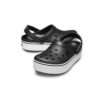 Suecos Crocs Plataforma Clog Black White - Imagen 2
