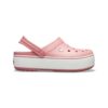 Suecos Crocs Plataforma Clog Blossom White - Imagen 4