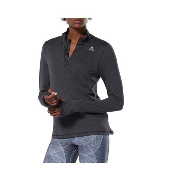 Buzo con Cierre Reebok Speedwick Re 1/4 Zip