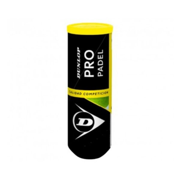 Pelotas de Padel Tubo x3 Dunlop Pro New