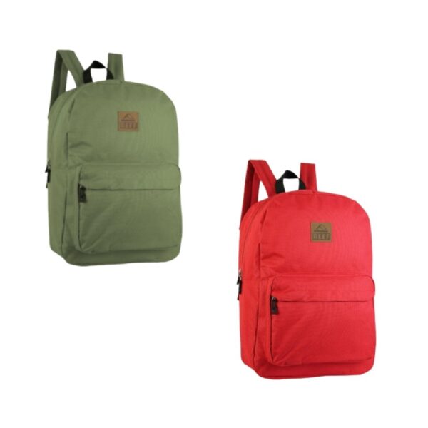 Mochila 17" Reef Logo Cuero
