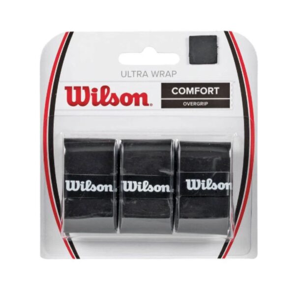 Cubre Grip Wilson Ultra Wrap Bk 3Pk