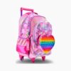 Mochila Con Carro Footy Luz 18" Pop II Niños - Imagen 2