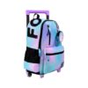 Mochila footy con carro 18'' Nena Big Batik - Imagen 2