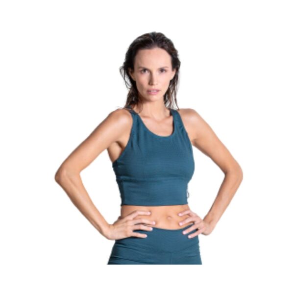 Top Darling Microfibra Tramada