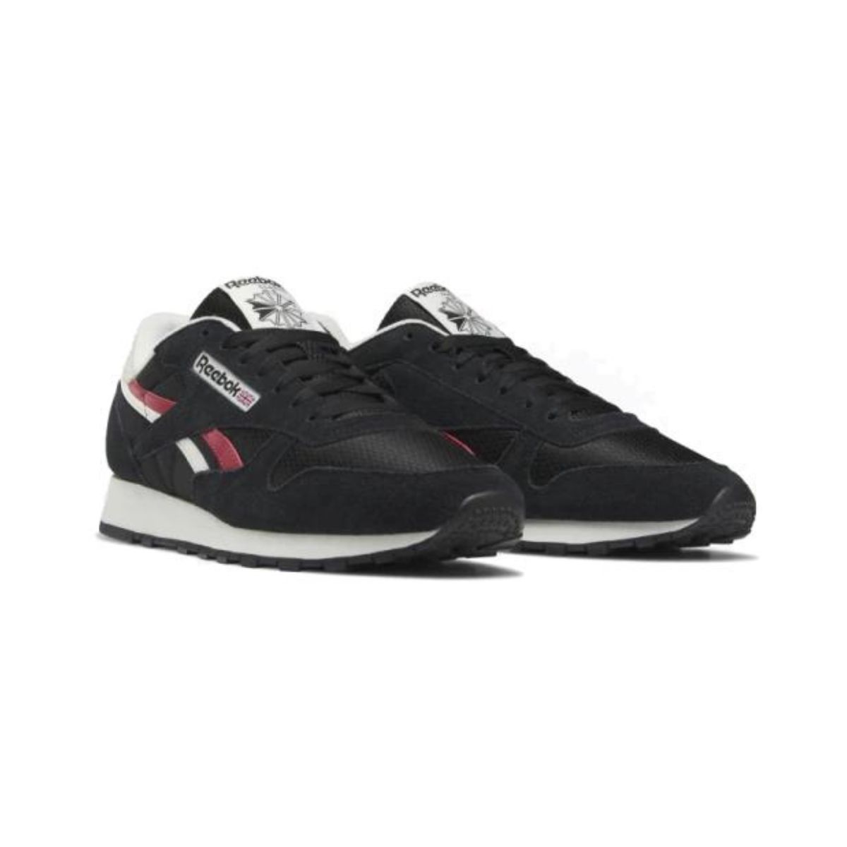 R-GY7303 Zapatillas Reebok Classic Unisex Negro Blanco Rojo (3)