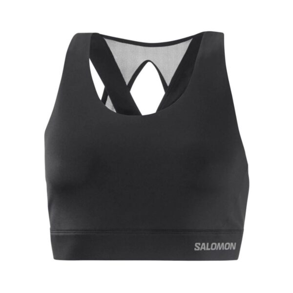 Top Salomon Lycra Cross Run Bra Deep
