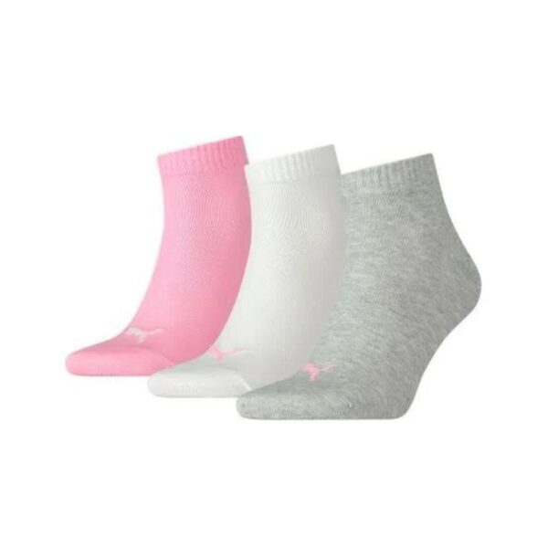 Soquetes Puma Quarter Plain x3