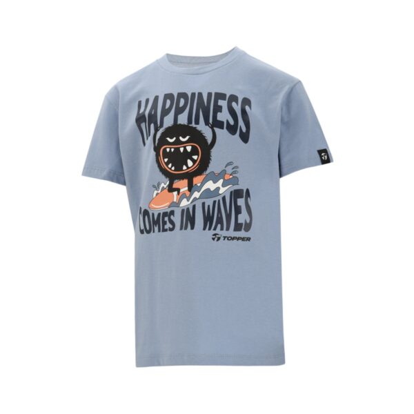 Remera Topper Wave Niños